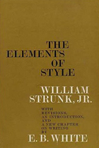 The Elements of Style book cover