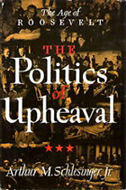 The Politics of Upheaval: The Age of Roosevelt by Arthur M. Schlesinger, Jr., book cover