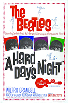 'A Hard Day's Night' movie poster
