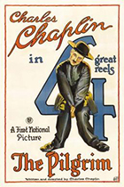 'The Pilgrim,' directed by Charlie Chaplin movie poster