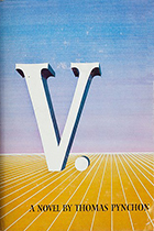 'V.' book cover