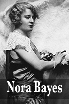 Nora Bayes, sound recording