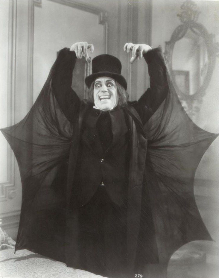 A photograph of Lon Chaney in the lost film London After Midnight