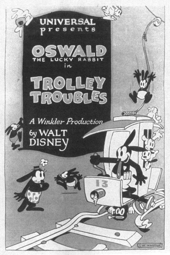 Oswald the Lucky Rabbit animated shorts Ub Iwerks, Walt Disney