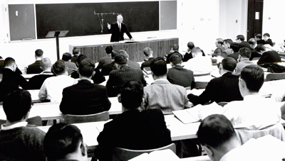 Latty's classroom in 1963