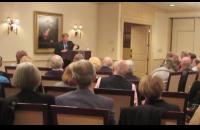Prof. Dunlap spoke to the Treyburn Forum on Jan. 25th about ‘hot topics’ in national security.