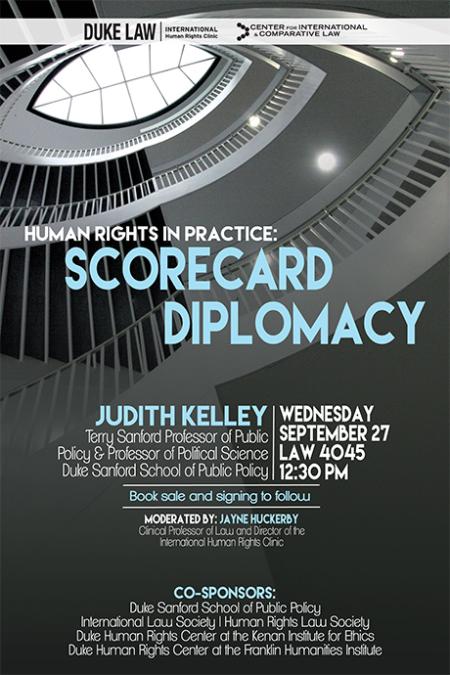 Judith Kelley Lecture 9/27