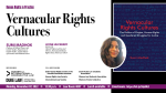 Human Rights in Practice: Vernacular Rights Cultures with Sumi Madhok | Monday, November 07 at 12:30 p.m., Duke Law Room 4047